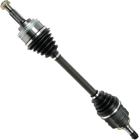 TRQ Front Left CV Axle Shaft Assembly Drivers Side Compatible with 1992-2001 Toyota Camry 1999-2001 Solara
