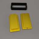 Pre Press Mold 2"x4", Small Prepress Rectangle Mould Gold 