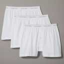 Cotton Classics 3-Pack Knit Boxer Medium