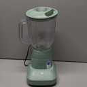 bella 10 Speed Countertop Blender, Juicer & Smoothie Maker, Fits-anywhere Kitchenware, Slim Flip & Store Design, Dishwasher Safe 48oz Capacity Pitcher & Lid, Stainless Steel Blade, 450 Watt, Seaglass (6 Cup)