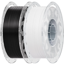 Creality 2 kg Black & White PLA 1.75mm Filament, 3D Printer Filament Bundle, 1.0kg (2.2lbs) Spool, Enhanced Toughness No Warp, Accuracy ±0.03mm Printing Filament, for 3D Printers