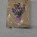 Mys Aurora Puzzles for Adults Cactus Flower Wooden Puzzles, 200 Pieces Unique Shaped Jigsaw Puzzles, FSC Certified Birthday for Adults and Kids, Fun Challenge Family Game 10'' x 14'' Medium Size