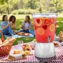 Drink Dispenser for Parties (2.5 Gallon) for Countertop (2 Pack)