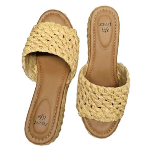 Sweet life, Lisa, Flip flop, Size:8.5, Beige