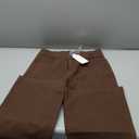 roswear Women's Wide Leg Jeans Casual High Waisted Stretch Baggy Loose Denim Pants (Large, Brown)