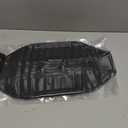 8.5 Inch Square Silicone Air Fryer Liners 2 Pack, Reusable Air Fryer Basket Liners for Ninja AF141 AF142 AF181, COSORI, Cuisinart, Chefman, Instant Air Fryer 56.5 QT (Black)