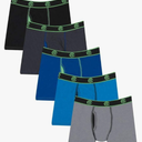 C9 Champion Boys' Duo Dry Boxer Brief Size XL 5 Pack