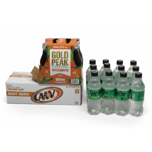Water, Sprite, Tea Gold Peak, AW Zero Sugar Best By: Jul. 21, 2025/ Sep. 21, 2025