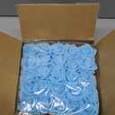 100 Pcs 2 Inch Artificial Flowers Faux Foam Fake Rose Head Bulk for Home Decor Wedding Decoration Bridal Shower Wall Table Centerpiece Arrangement DIY Craft (4 Shades of Blue Green)