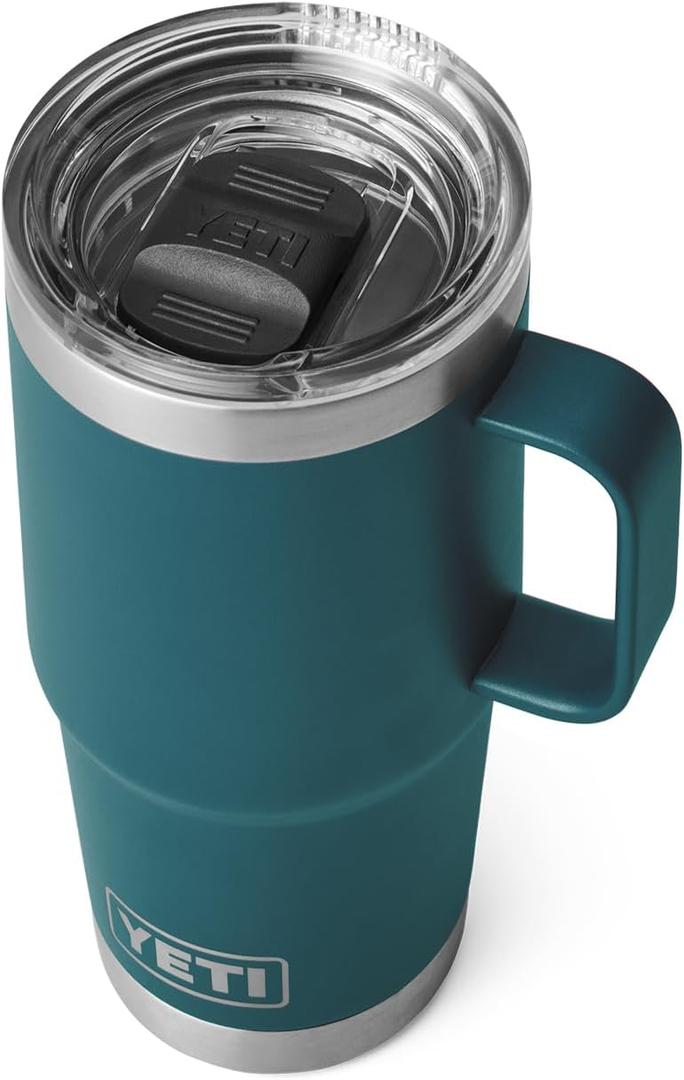 YETI Rambler 20 oz Travel Mug, Stainless Steel, Vacuum Insulated with Stronghold Lid 