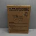 Orzbow Portable High Chair with Tray, Foldable Booster Seat for Travel Toddlers 6-36 Months, Baby Chair for Dining Table, Camping, Beach, Portable Booster Chair, Up to 33 lbs Baby, Grey (Grey - No Cushion)