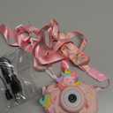 Kids Camera for 3-8 Years Old Toddlers Childrens Boys Girls Selfie Camera 20 MP HD 1080P IPS Screen Dual Digital Toy Camera for Kids Christmas Birthday Gifts with 32Gb Card (Pink-Unicarn)