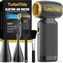 Air Compressor, Electric Air Duster, Cordless Air Compressor & Dust Buster, 150KRPM Brushless Leaf Blower Alternative, Rechargeable Compressed Air Duster for Car Accessories & Electronics