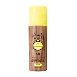 Sun Bum Original SPF 50 Roll-On Sunscreen Body Lotion - Broad Spectrum Moisturizing Sunscreen with Vitamin E - Hawaii 104 Act Compliant (Made without Octinoxate & Oxybenzone) - Travel Size - 3 oz