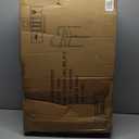 Flash Furniture Tiffany Comfort Gray Fabric Stackable Steel Side Reception Chair with Arms