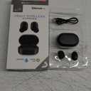 iLive Truly Wire-Free Earbuds, Sweatproof, Includes 3 Set of Ear Tips, Black (IAEBT40B)