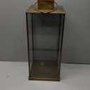 Metal Lantern, Antique Gold