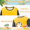 VAYAGER Boys Rash Guard Swim Shirt Long Sleeve for Kids Youth UPF+ 50 Sun Protection Rashguard Water Swimming Fishing Shirts XS