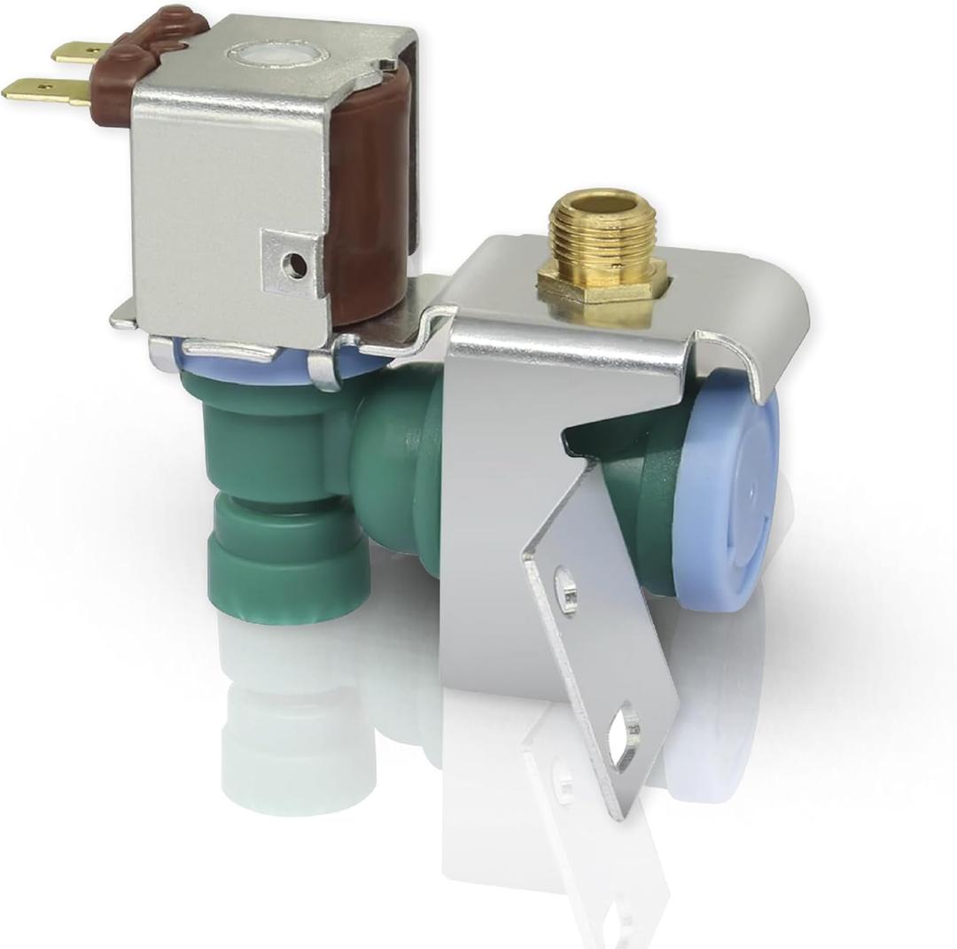 AZ4U W10238100 W10498990 Refrigerator Water Inlet Valve Replacement For Whirlpool, Kenmore, KitchenAid, Maytag Refrigerator WPW10238100 W10498992 WPW10498990 W10342318 Single Primary Water Inlet Valve