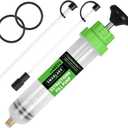 SWANLAKE 200cc Fluid Extractor, Extraction&Fill Pump,Fluid Syringe Pump Manual Suction Vacuum Fuel Car Transfer (200ML)