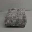 6x9 Abstract Area Rugs for Living Room 6 x 9 Washable Non Slip Low Pile Gray Rugs for Bedroom Dining Room Foldable Thin Gray White