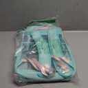 Clear Backpack for School,Heavy Duty PVC Transparent Bookbag for Girls Stadium Approved See Through Backpack (4-Turquoise)