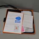 VANAVAGY Compatible for iPhone 16 Pro Max Wallet Case with RFID Blocking Card Holder for Women Men, PU Leather Magnetic Snap Wallet Detachable Phone Case With Kickstand For 16 Pro max 6.9Inch, Black