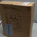 Round(Standard) Toilet Seat, Soft-Slow Close, Round Toilet Seat For Round Toilets, Quiet-Close Lid And Seat, Easy To Install And Clean, Never Loosen, White(16.5")