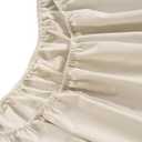 LANE LINEN King Size Bed Sheet Set 450 Thread Count Long-Staple 100% Cotton Sheet Set King Size, Hotel Premium Soft Silky Sateen Finish, Durable Bedding Set, Elasticised 15" Deep Pocket Ivory