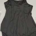 WYHDY Women Camisole Ballet Leotard for Dance Round Neck, Full Front Lining, Lace Bow Back, S