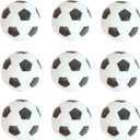 Pack of 9 Foosball Balls Mini Soccer Balls - Small Soccer Ball Replacements for Foosball Table Fun Home Recreation