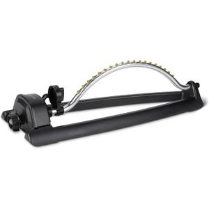 Amazon Basics Oscillating Lawn Sprinkler for Yard, Garden and Flower Beds, 3600 Square Foot Coverage, Black