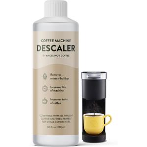 Universal Descaling Solution for Keurig, Nespresso, Breville, DeLonghi & Ninja (2 Uses)  Professional Coffee Descaler & Cleaner  Removes Limescale to Restore Flow & Temp  Odorless & Residue-Free (8.5 Fl Oz (Pack of 1))