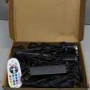 Christmas Halloween Spotlight Outdoor RGB Spot Lights, 12W Color Changing Landscape Lights for Yard Patio Garden Pathway Decor 120V Waterproof Landscape Spotlights with Remote(4 Pack)