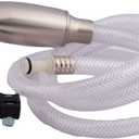 Moen Stainless Replacement Kitchen Side Spray Head and Hose Assembly with Duralock Quick Connect, 136103SL