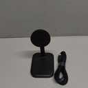 Spigen for MagSafe Wireless Charger Stand, Qi2 2-in-1 Dual Charging Station Compatible with iPhone 17/16/15/14/13/12 Series and AirPods, 15W Fast Charger with Adjustable Stand  Black