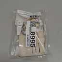 KNGITRYI Wallet Keychain Wristlet for Women,Slim RFID Credit Card Holder Purse Tassel Keychain Bangle Key Ring for Men Women, Beige