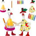 7 Inch Desk Goose Outfits, Back to School Desk Goose Clothes with Pencil, Back to School Decor for Goose Statues Classroom and Home, First Day of School Party Supplies