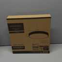 Matte Black Flush Mount Ceiling Light, 3000-5000K 13inch Modern Bedroom Lighting Fixtures Ceiling Mount, Dimmable Overhead Led Light Fixture for Hallway Bathroom Stairwell, ETL Listed