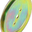 2 Pack GX20367 Pulley Replaces UC23728 Pulley for John Deere 42 Inch D110 D130 D105 D125 D100 L100 L110 L111 L118 LA115 LA105 LA135 LA100 LA120 LA125 E100 S100 E130 E110 E120 Lawn Tractors