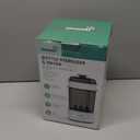 GROWNSY Bottle Sterilizer and Dryer, Compact Electric Steam Baby Bottle Sterilizer (Esterilizador de Biberones), Bottle Sanitizer for Baby Bottles, Pacifiers, Pump Parts (Grey)