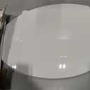 Elongated Toilet Seat, 18.5 Soft/Slow Close Oval (Oblong) Toilet Seat for Elongated Toilets, No-Slam Quiet-Close Lid, Easy-to-Install & Clean, Durable Never-Loosen White Plastic Seat