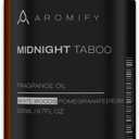 Midnight Taboo Diffuser Oil, Inspired by Luxury Hotels, 6.7 Fl Oz 200 mL, Hotel Scent for Home, Office, Bathroom & Spa, Aromatherapy Essential Oil, Lemon & Pomegranate Scents.