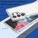 for Galaxy S26 Ultra Bumper Case Clear, No Back Design Anti-Yellowing TPU Backless Frame with Camera Cover Protection Slim Thin Lightweight for Samsung Galaxy S26 Ultra (2026)