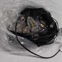 Brightown Outdoor String Lights Patio Lights, 100FT ST38 Shatterproof Dimmable Waterproof Connectable LED Christmas Lights, Hanging Outside Light for Backyard, Porch, Deck, Balcony, Garden, Home Decor (Black)