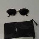 livho 2025 Trendy Oval Sunglasses - Stylish Polarized Shades for Everyday - Retro Metal Frames