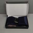 INOVADAY 100% Blackout Curtains for Bedroom, Black Out Curtains 96 Inch Long, Clip Rings Linen Blackout Drapes, Thermal Insulated Room Darkening for Living Room, 2 Panels - Beige,W50xL96