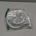 JoyTube 1"ID x 1-1/4"OD Steel Wire Suction Vinyl PVC Flexible Tubing, High Pressure Heavy Duty UV Chemical Resistant Clear Thick Suction Tube Hose, 3.3 FT