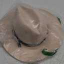 Jastore Little Kids Girls Boys Summer Fedora Straw Hat Wide Brim Floppy Beach Sun Visor Hat (6-9 Years, Style B-khaki)