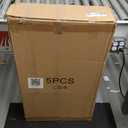 5PC Cylinder Pedestal Stands for Party, White Round Large Cylinder Tables, Pedestal Display Plinth Pillars for Wedding Ceremony Birthday Party Art Decor